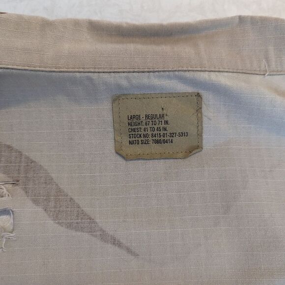 Reworked Painted Camouflage Camo Jacket Size L - Picture 5 of 8